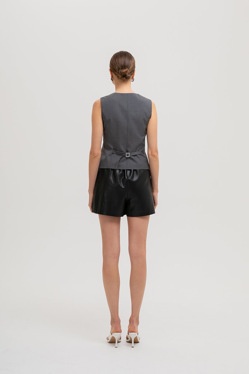 ARCHIE LEATHER SHORTS