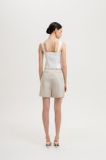 DANIELLE BUTTONDOWN BUSTIER TOP DANIELLE BUTTONDOWN BUSTIER TOP