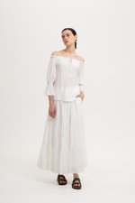 RUBY OFFSHOULDER BALLOON SLEEVE TOP RUBY OFFSHOULDER BALLOON SLEEVE TOP