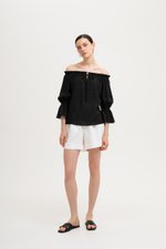 RUBY OFFSHOULDER BALLOON SLEEVE TOP RUBY OFFSHOULDER BALLOON SLEEVE TOP