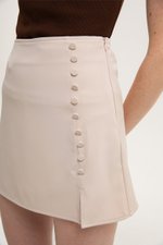 ELIJAH SIDE BUTTONDOWN SKORTS