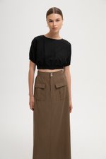 JOCOSA PATCH POCKET SKIRT