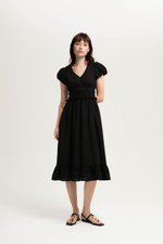 SINTRA RUCHED WAIST MAXI DRESS (PETITE)