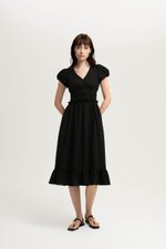 SINTRA RUCHED WAIST MAXI DRESS (PETITE)