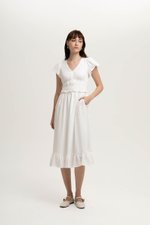 SINTRA RUCHED WAIST MAXI DRESS (PETITE)