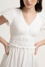 SINTRA RUCHED WAIST MAXI DRESS (PETITE)