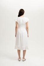 SINTRA RUCHED WAIST MAXI DRESS (PETITE)