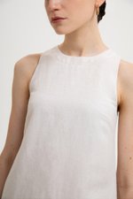 THEA SHIFT LINEN MINI DRESS THEA SHIFT LINEN MINI DRESS