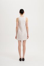 THEA SHIFT LINEN MINI DRESS THEA SHIFT LINEN MINI DRESS