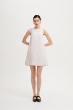 THEA SHIFT LINEN MINI DRESS THEA SHIFT LINEN MINI DRESS