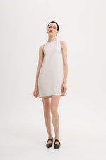 THEA SHIFT LINEN MINI DRESS THEA SHIFT LINEN MINI DRESS