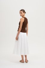 KATIYA RUCHED LINEN TOP KATIYA RUCHED LINEN TOP