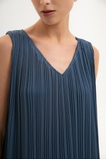 CLAUDIA PLEATED MAXI DRESS
