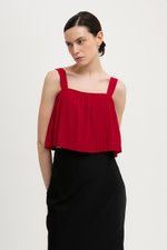 SIMONA PLEATED TOP