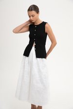 MARLI EMBROIDERED FLARE MAXI SKIRT MARLI EMBROIDERED FLARE MAXI SKIRT