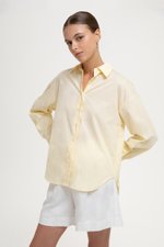 KIARA TIE BACK OVERSIZED BUTTONDOWN SHIRT KIARA TIE BACK OVERSIZED BUTTONDOWN SHIRT