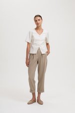 SAGE TIE BACK VEST TOP SAGE TIE BACK VEST TOP