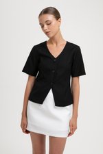 SAGE TIE BACK VEST TOP SAGE TIE BACK VEST TOP
