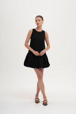 CARLA DROP WAIST BUBBLE HEM DRESS CARLA DROP WAIST BUBBLE HEM DRESS