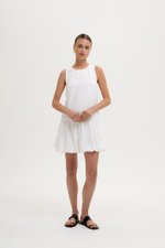 CARLA DROP WAIST BUBBLE HEM DRESS CARLA DROP WAIST BUBBLE HEM DRESS