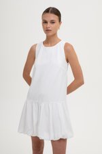 CARLA DROP WAIST BUBBLE HEM DRESS CARLA DROP WAIST BUBBLE HEM DRESS