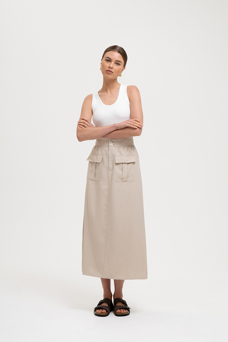 JOCOSA PATCH POCKET SKIRT