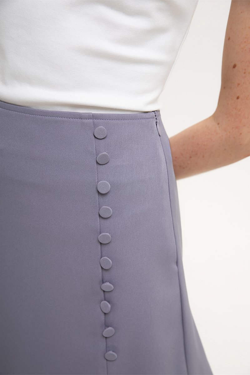 ELIJAH SIDE BUTTONDOWN SKORTS