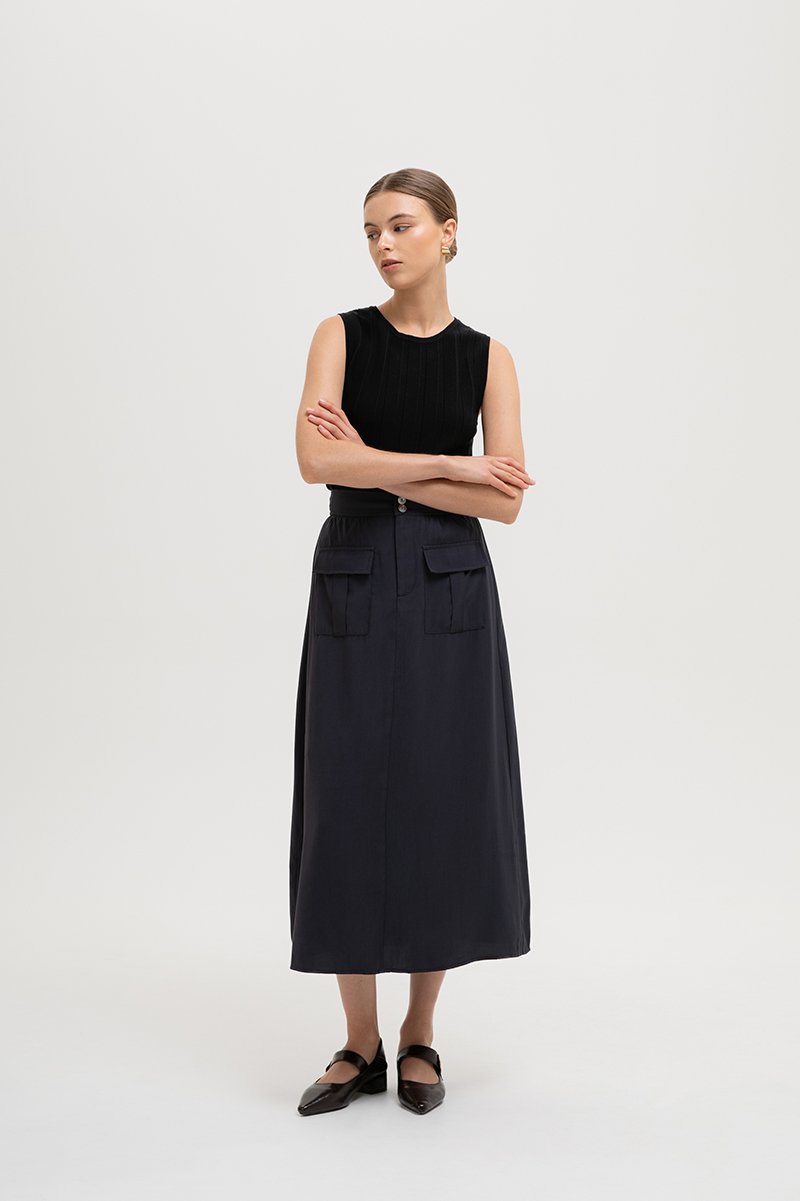 JOCOSA PATCH POCKET SKIRT