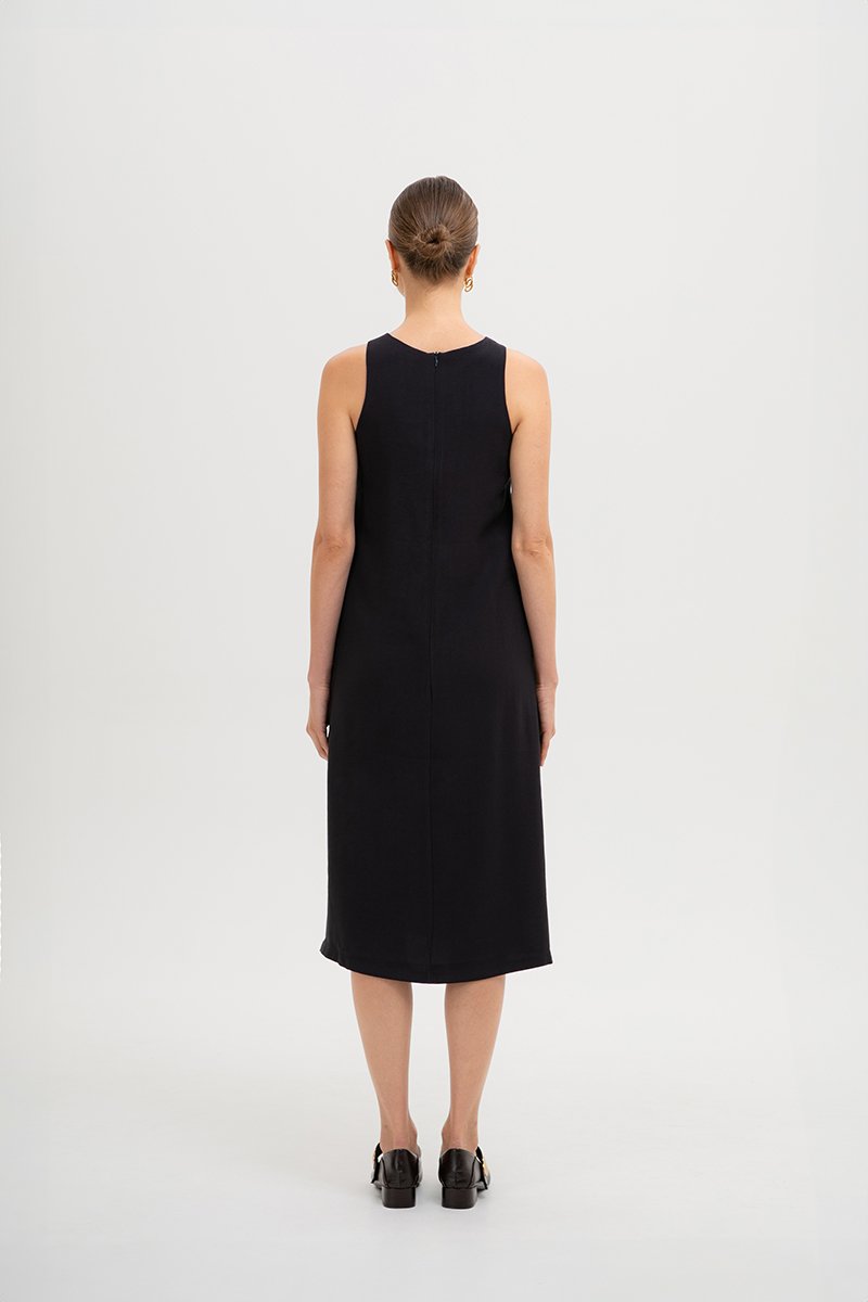 MARCY COLUMN MIDI DRESS
