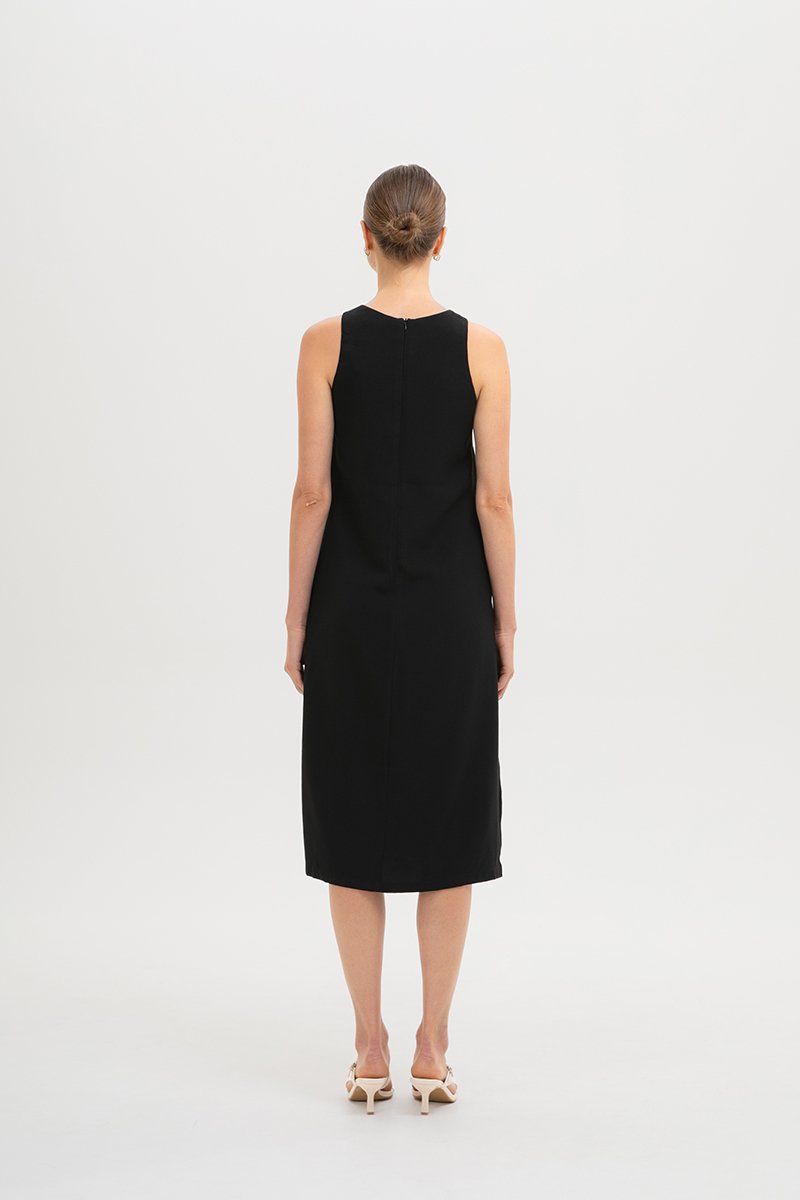 MARCY COLUMN MIDI DRESS