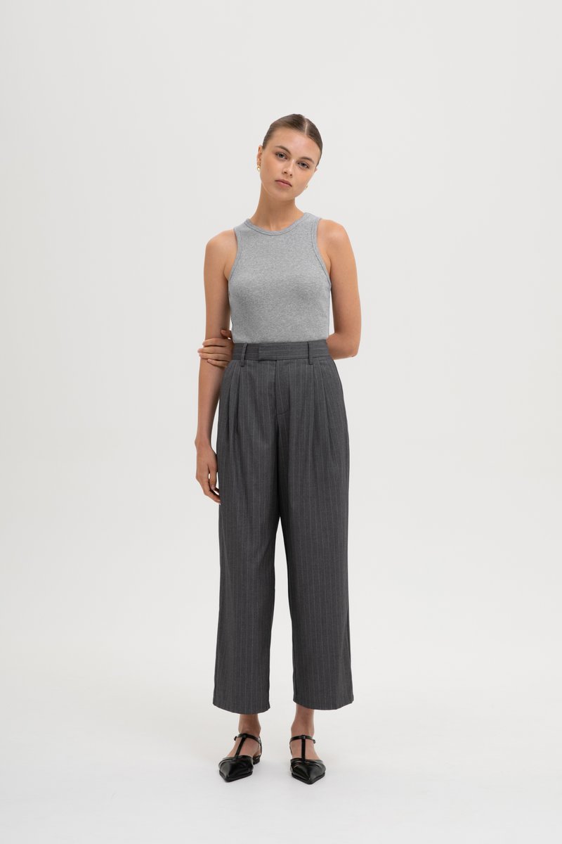 STEPHIE RIBBED TOP