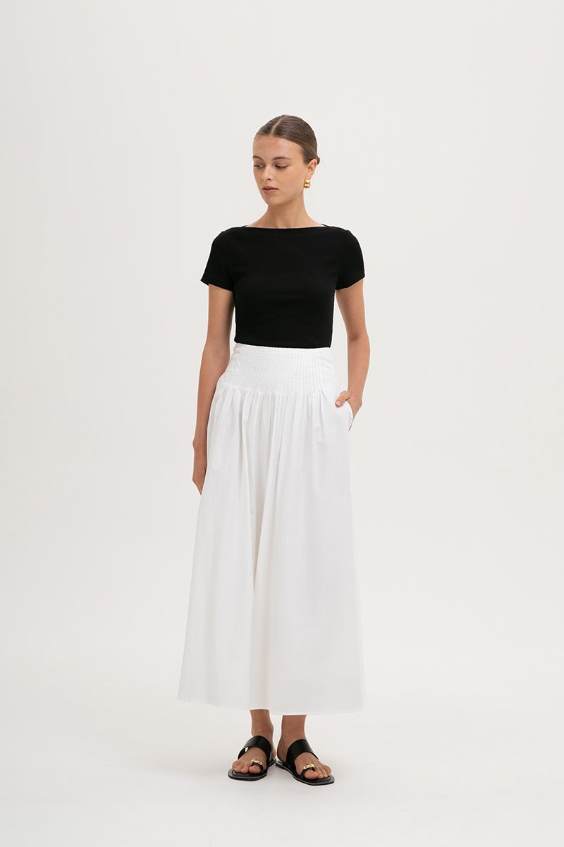 BRIDGET BOAT NECK T-SHIRT
