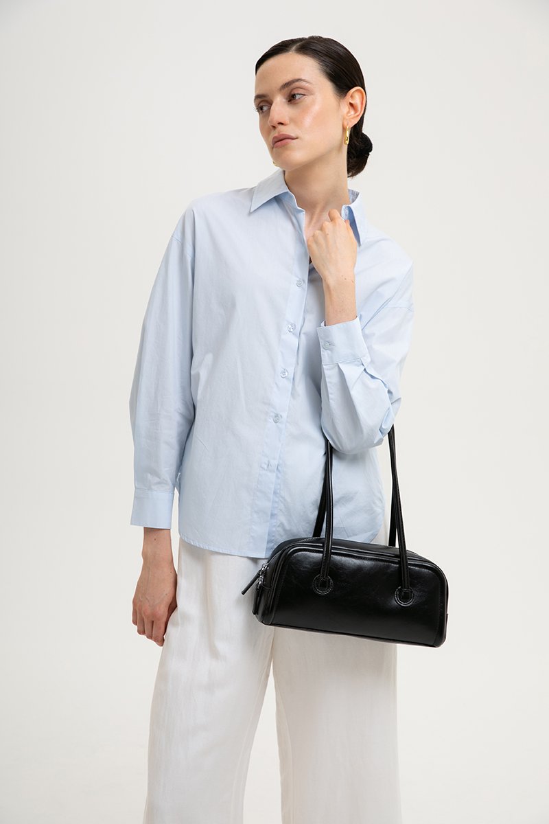CHRYSTIE BOWLING SHOULDER BAG