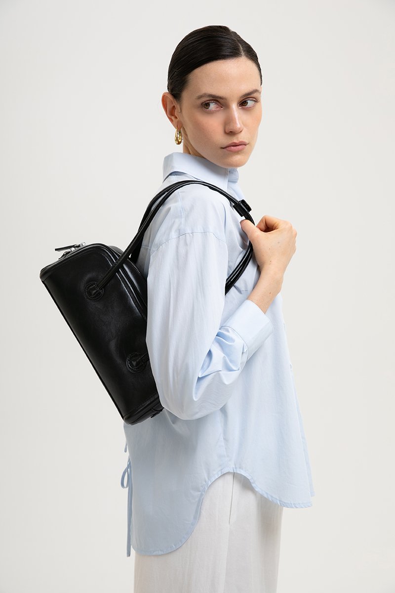 CHRYSTIE BOWLING SHOULDER BAG
