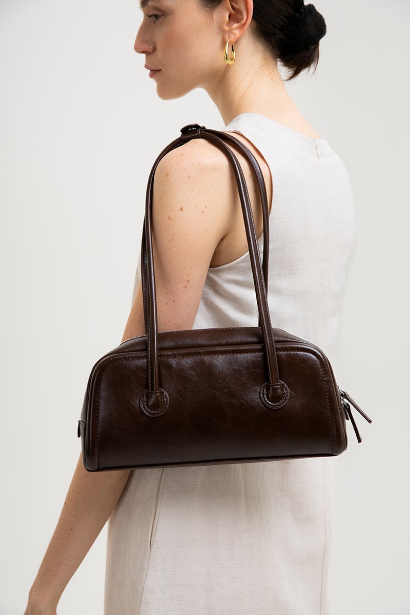 CHRYSTIE BOWLING SHOULDER BAG