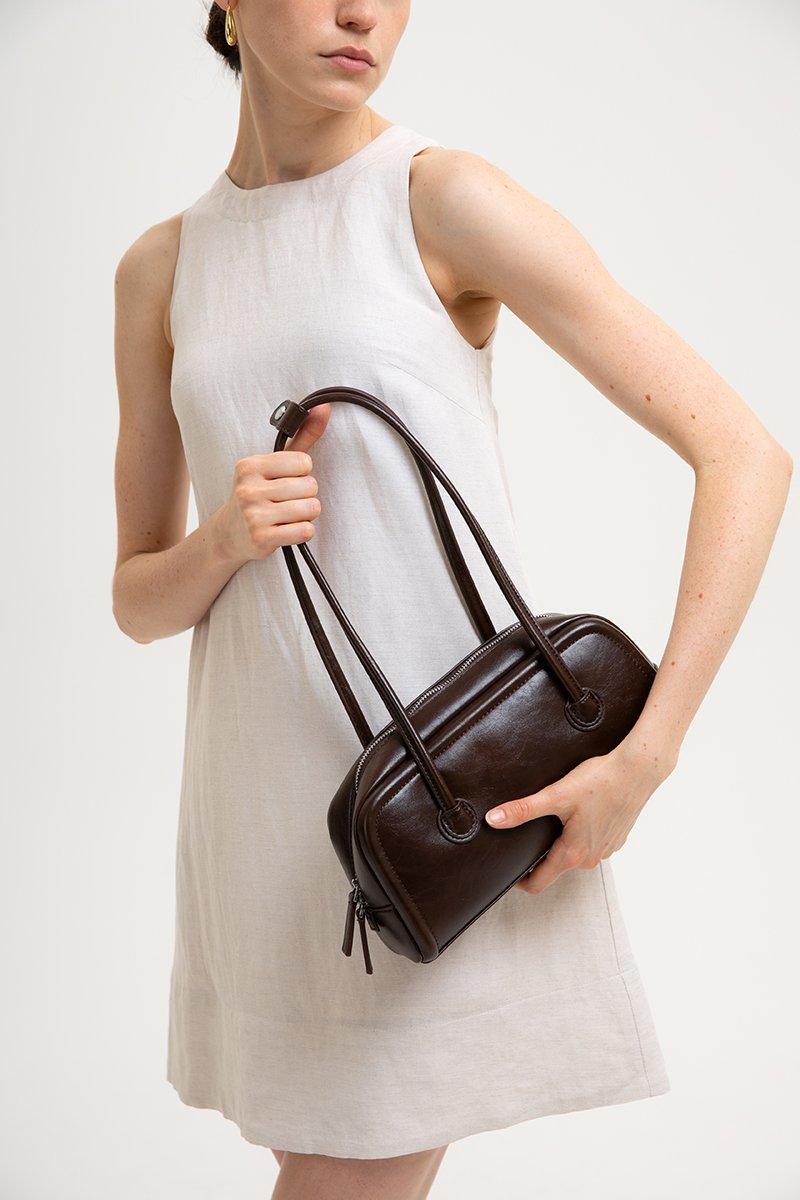 CHRYSTIE BOWLING SHOULDER BAG