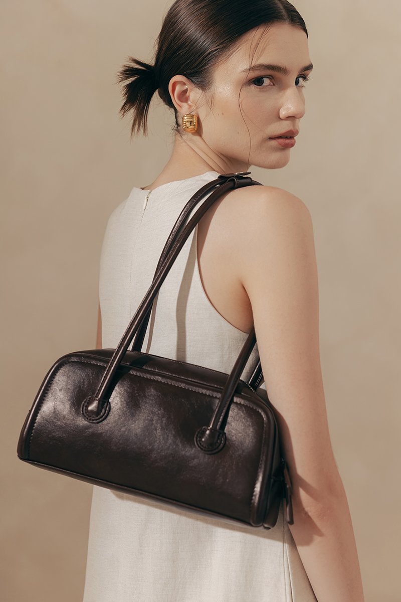 CHRYSTIE BOWLING SHOULDER BAG