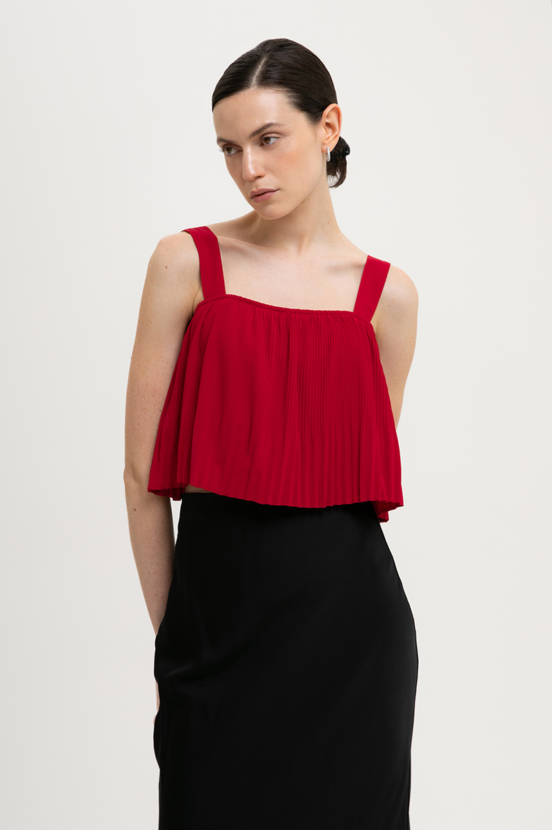 SIMONA PLEATED TOP