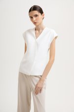 *BACKORDER* VANYA WRAP TOP W/ SASH *BACKORDER* VANYA WRAP TOP W/ SASH