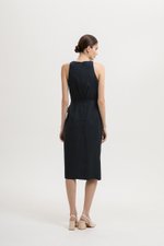 *BACKORDER* DIANNA WRAP LINEN MIDI DRESS