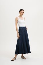 KINSLEY SQUARE NECK KNIT TANK TOP