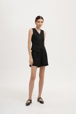 MARNIE HIGH WAISTED TAILORED SHORTS MARNIE HIGH WAISTED TAILORED SHORTS