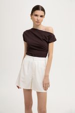 MARNIE HIGH WAISTED TAILORED SHORTS MARNIE HIGH WAISTED TAILORED SHORTS