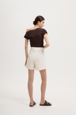 MARNIE HIGH WAISTED TAILORED SHORTS MARNIE HIGH WAISTED TAILORED SHORTS