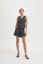 MARNIE HIGH WAISTED TAILORED SHORTS MARNIE HIGH WAISTED TAILORED SHORTS