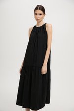 WHITNEY RUCHED DROP WAIST DRESS WHITNEY RUCHED DROP WAIST DRESS