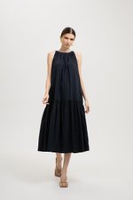 WHITNEY RUCHED DROP WAIST DRESS WHITNEY RUCHED DROP WAIST DRESS
