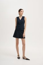 SERGE TAILORED VEST TOP