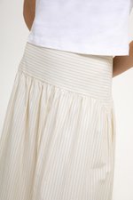 COLETTE STRIPED DROP WAIST SKIRT COLETTE STRIPED DROP WAIST SKIRT