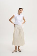 COLETTE STRIPED DROP WAIST SKIRT COLETTE STRIPED DROP WAIST SKIRT